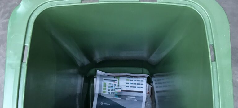 Fastfrose avfall i dunken?